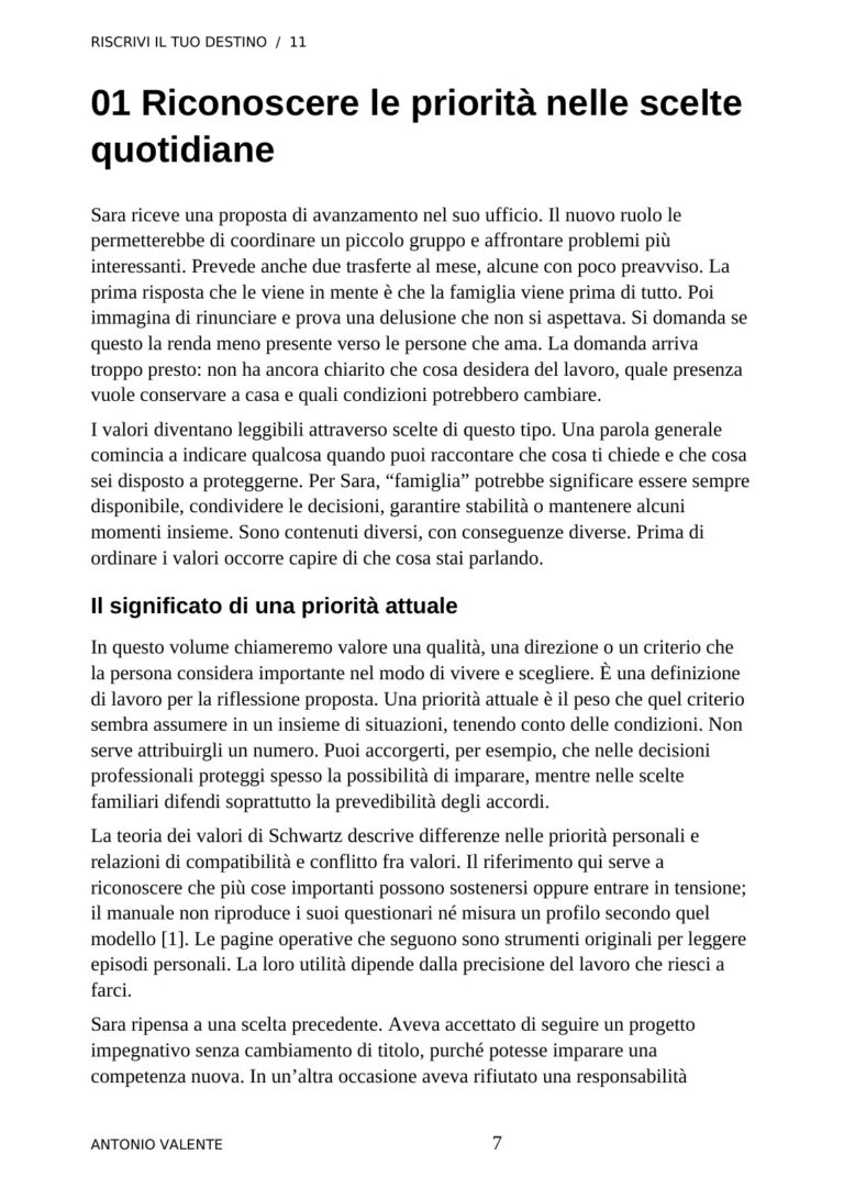 Un capitolo — anteprima reale del volume 11