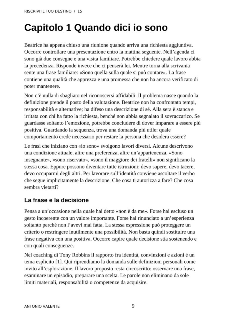 Volume 15 · Capitolo — anteprima reale del volume 15