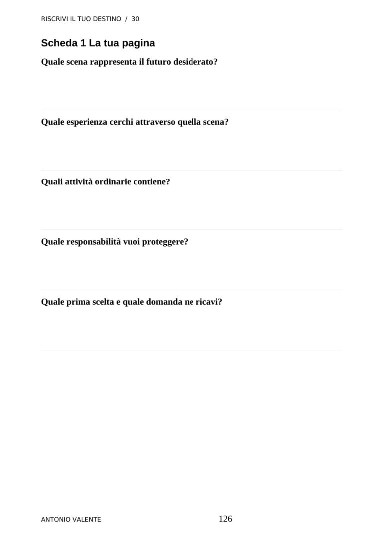 Volume 30 · Scheda — anteprima reale del volume 30